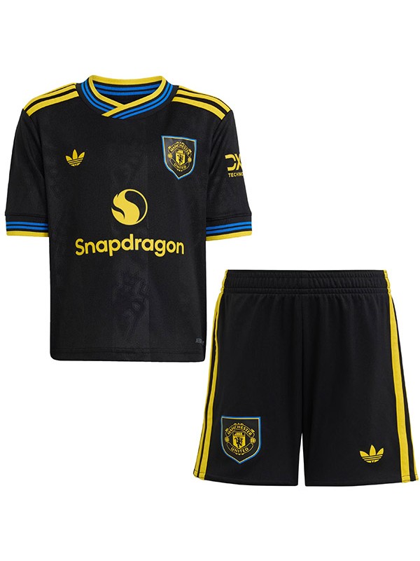 Manchester united third kids kit childrens jersey 2025-2026